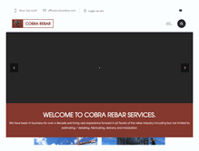 Tablet Screenshot of cobrarebar.com